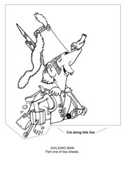 287_Arts_Crafts: Art and craft; Art and craft book; BW