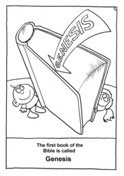 02_Colouring_Creation: Art and craft; Bible story; BW; Coloring; Colouring