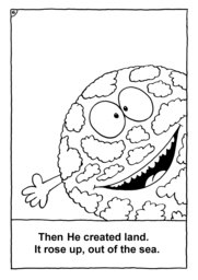 07_Colouring_Creation: Art and craft; Bible story; BW; Coloring; Colouring