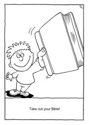 02_Colouring_God_Me: Bible story; Black and white; BW; Coloring; Colouring; Line Art