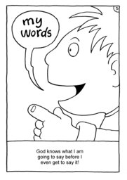 06_Colouring_God_Me: Bible story; Black and white; BW; Coloring; Colouring; Line Art