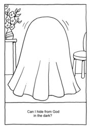 11_Colouring_God_Me: Bible story; Black and white; BW; Coloring; Colouring; Line Art