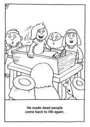 09_Colouring_Wonderful_Things: Art and craft; Art and craft book; Bible story; Black and white; BW; Coloring; Colouring; Line Art