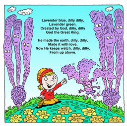 16_Bible_Nursery_Rhymes: Bible Books; Bible Rhymes; Colour; Nursery Rhyme