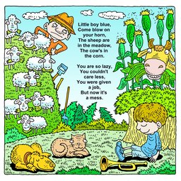 18_Bible_Nursery_Rhymes: Bible Books; Bible Rhymes; Colour; Nursery Rhyme