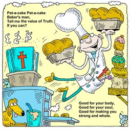 24_Bible_Nursery_Rhymes: Bible Books; Bible Rhymes; Colour; Nursery Rhyme