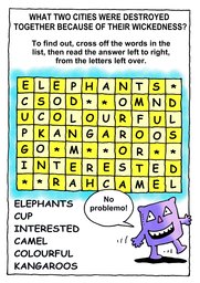 018_Bible_Puzzles: Colour; Games; Puzzle