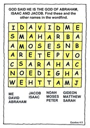 063_Bible_Puzzles: Colour; Games; Puzzle