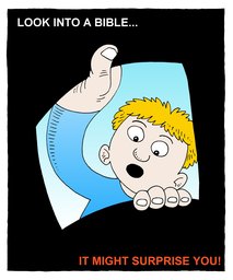 16_Bible_Cartoons: Bible Books; Cartoons; Colour