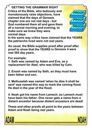 081_Genesis: Bible Books; Colour; Genesis