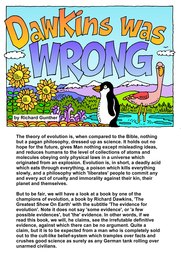 001_Dawkins_Was_Wrong: Colour; BW; Creation; Dawkins