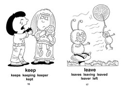 25_Action_Words: Action words; BW; Grammar; Verbs