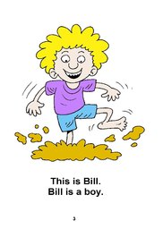 03_Bill_Ball: Alphabet; Colour; Reading books