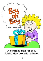 05_Bill_Ball: Alphabet; Colour; Reading books
