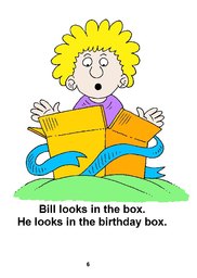 06_Bill_Ball: Alphabet; Colour; Reading books