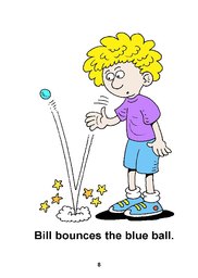 08_Bill_Ball: Alphabet; Colour; Reading books