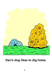 04_Dan_Dog: Alphabet; Animals; BW; Reading books