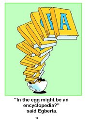 10_Egberta_Egg: Alphabet; Colour; Reading books