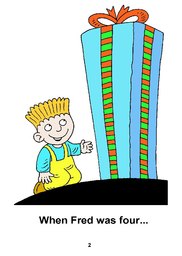 02_Fred_Fridge: Alphabet; Colour; Reading books