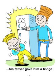 03_Fred_Fridge: Alphabet; Colour; Reading books