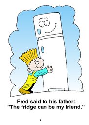 04_Fred_Fridge: Alphabet; Colour; Reading books