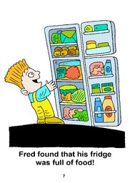 07_Fred_Fridge: Alphabet; Colour; Reading books