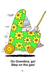 11_Go_Garry: Alphabet; Colour; Reading books