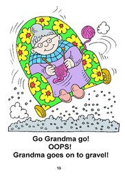 13_Go_Garry: Alphabet; Colour; Reading books
