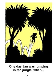 08_Jumpy_Jan: Alphabet; Colour; Reading books