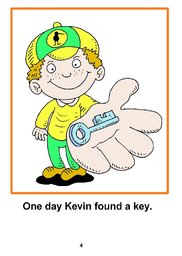 04_Kevin_Kitchen: Alphabet; Colour; Reading books
