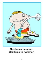 05_Mad_Max: Alphabet; Colour; Reading books