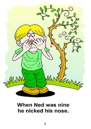03_Ned_Needle: Alphabet; Colour; Reading books