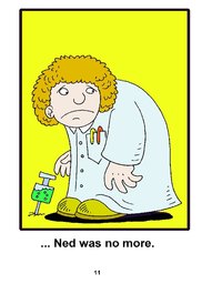 11_Ned_Needle: Alphabet; Colour; Reading books