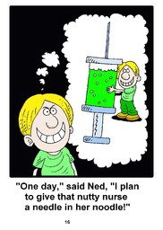 16_Ned_Needle: Alphabet; Colour; Reading books