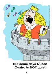 05_Quirky_Queen: Alphabet; Colour; Reading books