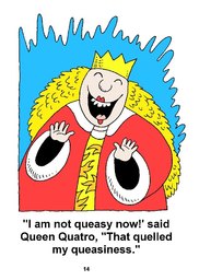 13_Quirky_Queen: Alphabet; Colour; Reading books