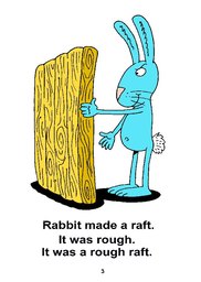 03_Racing_Rabbit: Alphabet; Animals; Colour; Reading books