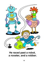 11_Racing_Rabbit: Alphabet; Animals; Colour; Reading books