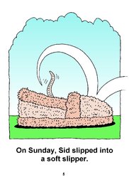 05_Sid: Alphabet; Colour; Reading books