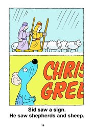 14_Sid: Alphabet; Colour; Reading books