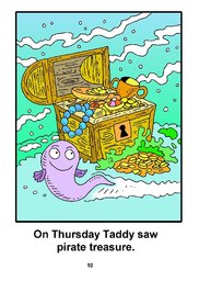 10_Tim_Taddy: Alphabet; Colour; Reading books