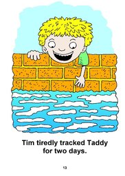 13_Tim_Taddy: Alphabet; Colour; Reading books