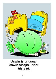 06_Unwin_Onion: Alphabet; Colour; Reading books