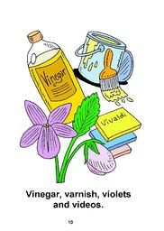 10_Vanishing_Vera: Alphabet; Colour; Reading books