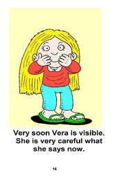 16_Vanishing_Vera: Alphabet; Colour; Reading books