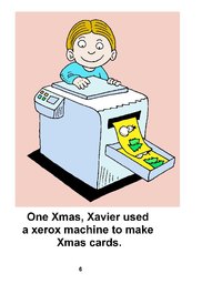 06_Xavier: Alphabet; Colour; Reading books