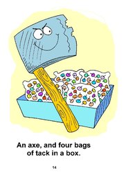 14_Xavier: Alphabet; Colour; Reading books
