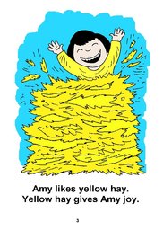 03_Yellow: Alphabet; Colour; Reading books
