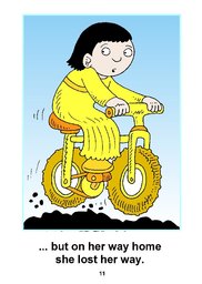 11_Yellow: Alphabet; Colour; Reading books