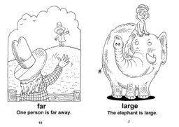 14_Big_Far_Fast_Words: Action words; BW; Verbs